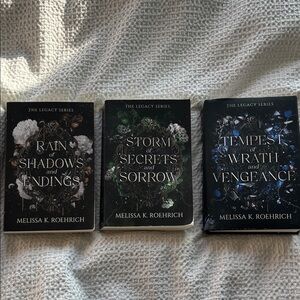 The Legacy Series Book Set by Melissa K. Roehrich (first 3 books)